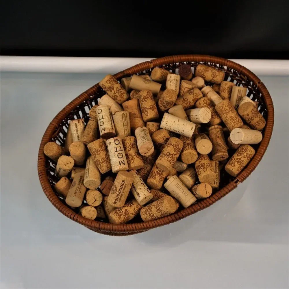 Used Wine Corks for Crafts Lot of 120+ Red White Wine Corks